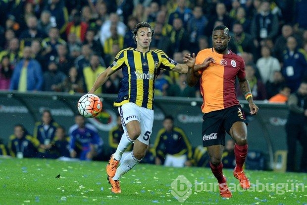 Fenerbahçe - Galatasaray derbisinden kareler
