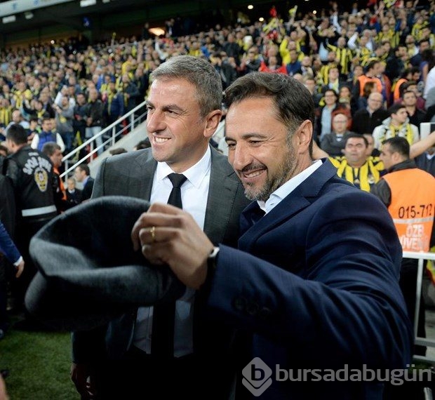 Fenerbahçe - Galatasaray derbisinden kareler