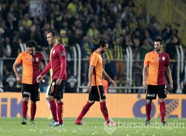 Fenerbahçe - Galatasaray derbisinden kareler