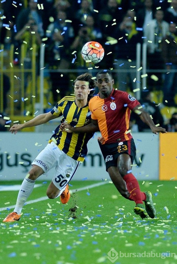 Fenerbahçe - Galatasaray derbisinden kareler