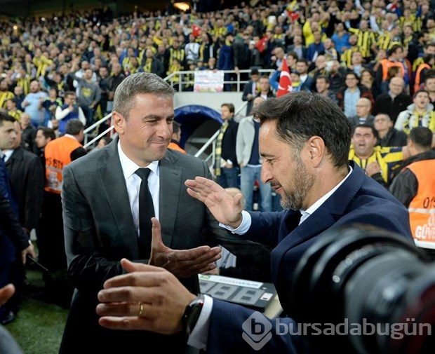 Fenerbahçe - Galatasaray derbisinden kareler
