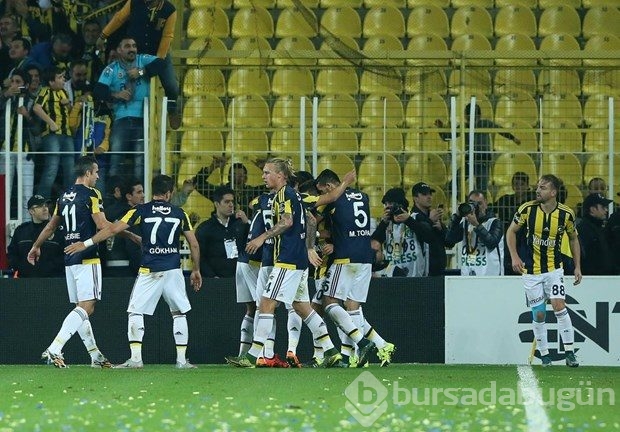 Fenerbahçe - Galatasaray derbisinden kareler