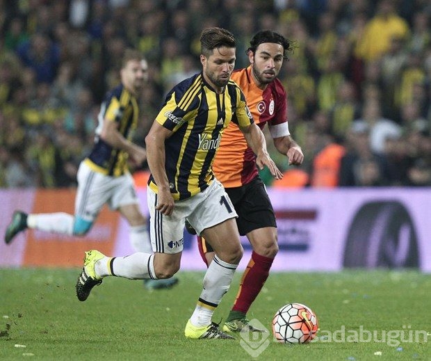 Fenerbahçe - Galatasaray derbisinden kareler