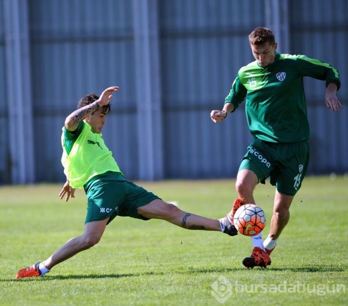 Bursaspor, Sivasspor hazırlıklarına devam etti