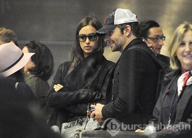 Bradley Cooper ve Irina Shayk Paris tatili öncesi kameralara yakalandı