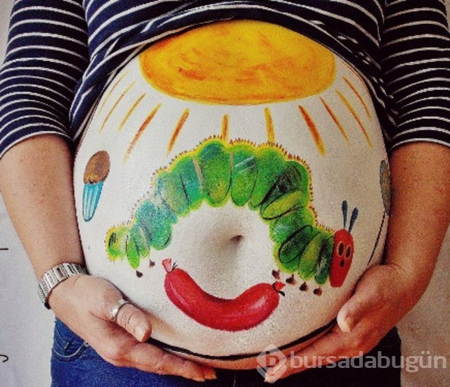 Anne karnında büyüleyici sanat