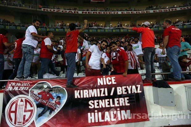 Antalyaspor-Beşiktaş maçından kareler