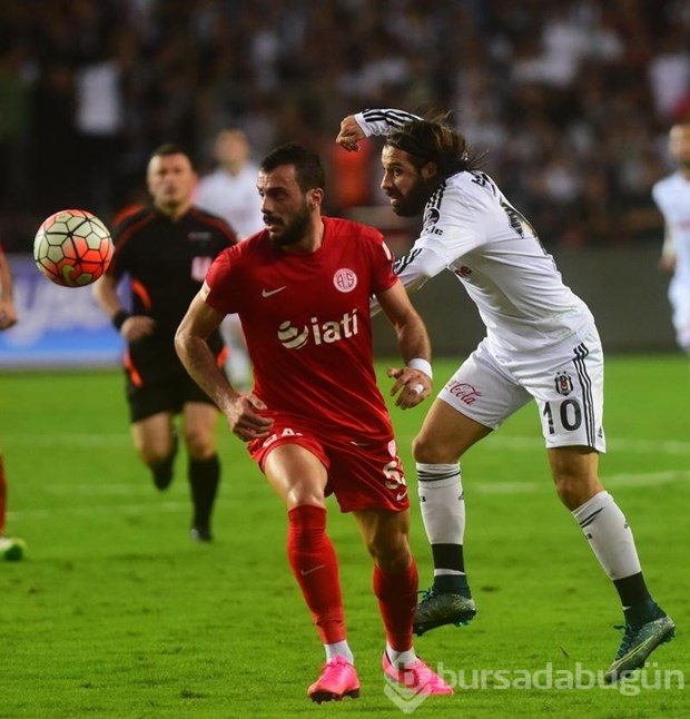 Antalyaspor-Beşiktaş maçından kareler