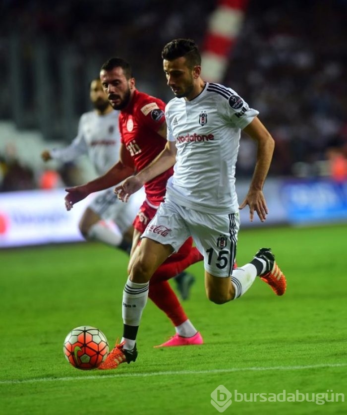 Antalyaspor-Beşiktaş maçından kareler