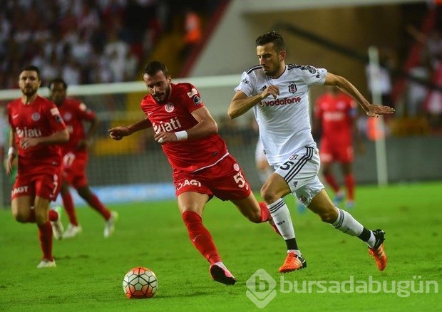 Antalyaspor-Beşiktaş maçından kareler