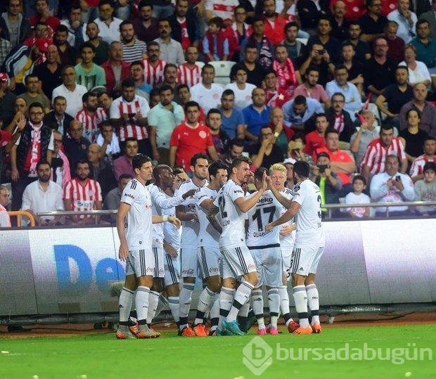 Antalyaspor-Beşiktaş maçından kareler