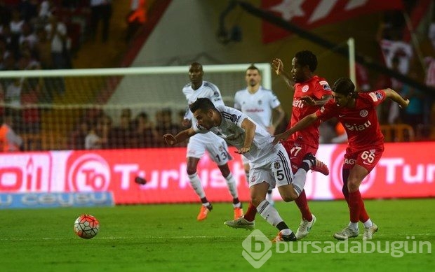Antalyaspor-Beşiktaş maçından kareler