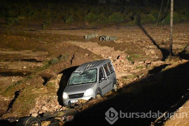 Sel sularına kapılan TIR sürücüsü öldü
