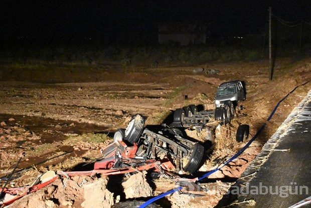 Sel sularına kapılan TIR sürücüsü öldü