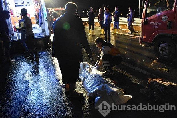 Sel sularına kapılan TIR sürücüsü öldü