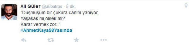 Olmasaydı sonumuz böyle