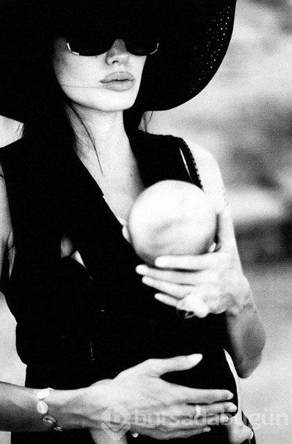 Angelina Jolie'nin gizli kalmış fotoğrafları