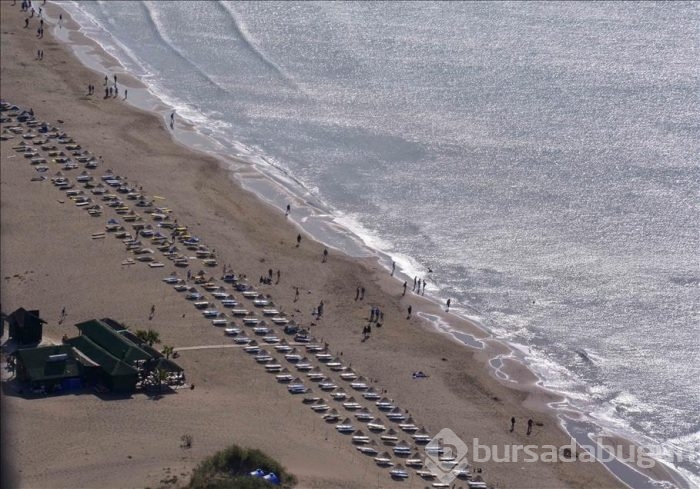 Muğla'nın doğal güzellikleri havadan görüntülendi