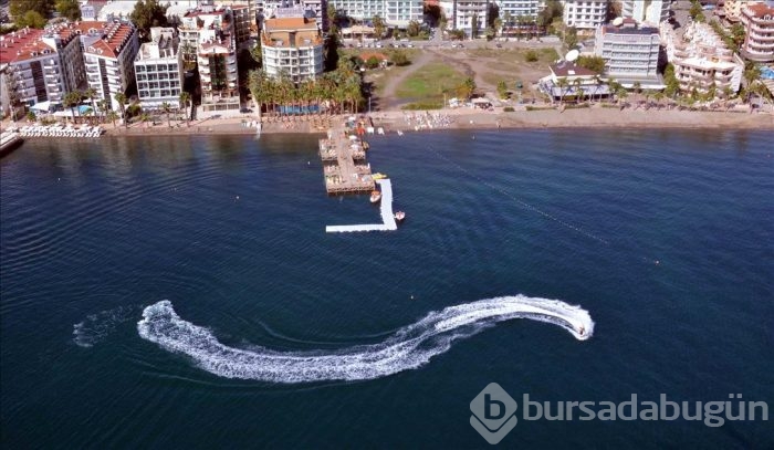Muğla'nın doğal güzellikleri havadan görüntülendi