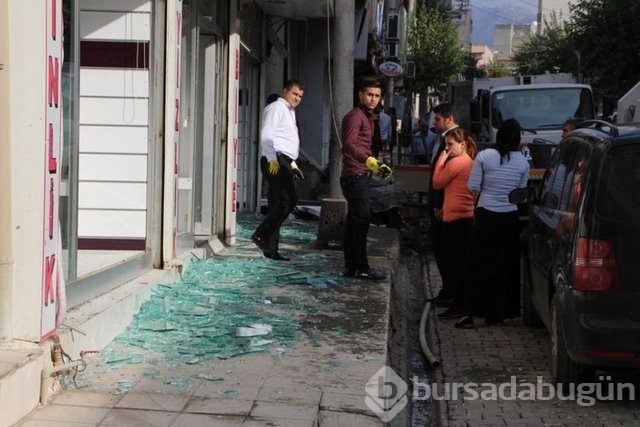 Silopi'deki patlamadan kareler...