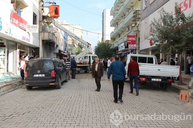 Silopi'deki patlamadan kareler...