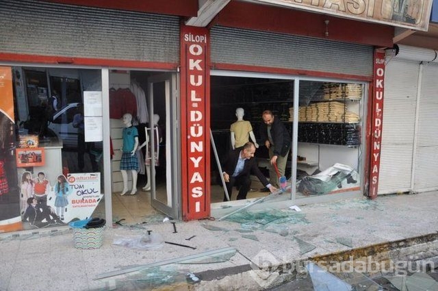 Silopi'deki patlamadan kareler...