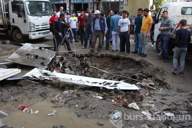 Silopi'deki patlamadan kareler...