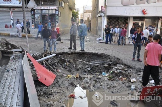 Silopi'deki patlamadan kareler...