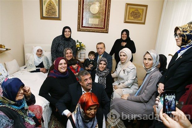 Erdoğan çiftinden sürpriz ziyaret