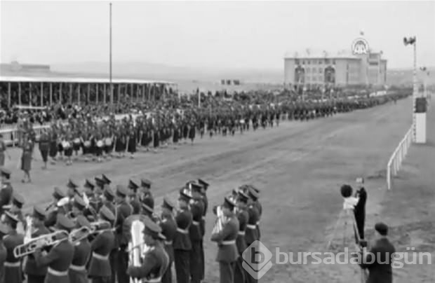 Cumhuriyetin 10. yılı kutlamaları ilk kez yayınlandı