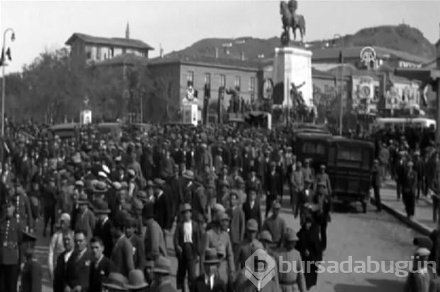Cumhuriyetin 10. yılı kutlamaları ilk kez yayınlandı