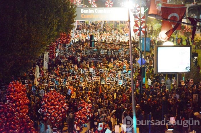 Nilüfer'de Cumhuriyet bir başka kutlanır ...