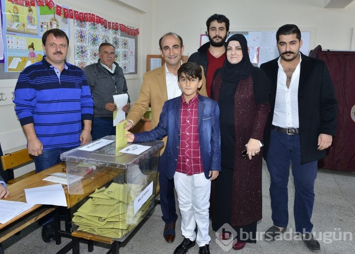 Bursa'da seçim manzaraları