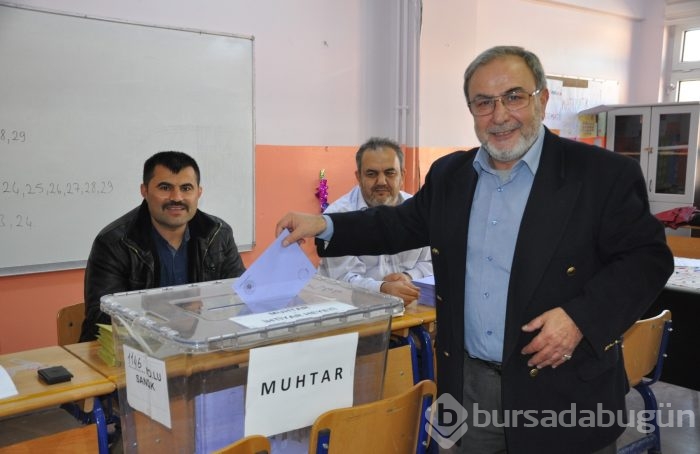 Bursa'da seçim manzaraları