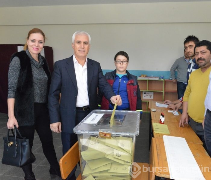Bursa'da seçim manzaraları