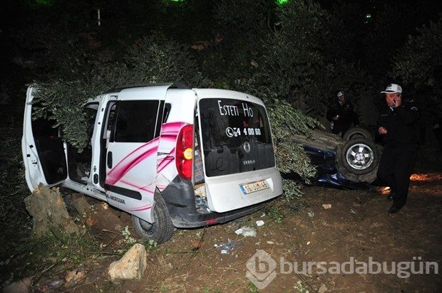 Bursa'da trafik kazası: 2 ölü
