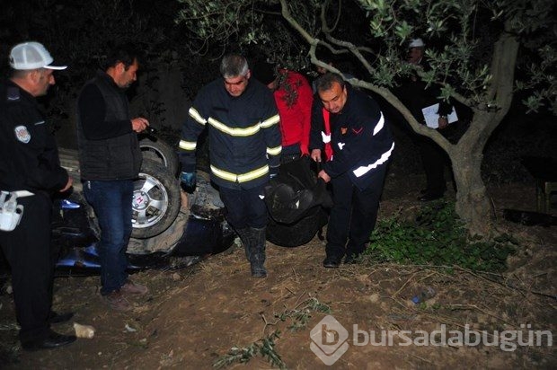 Bursa'da trafik kazası: 2 ölü