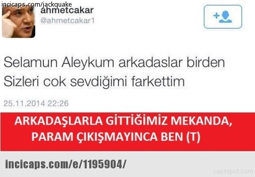 Gülme garantili &acute;caps&acute;ler
