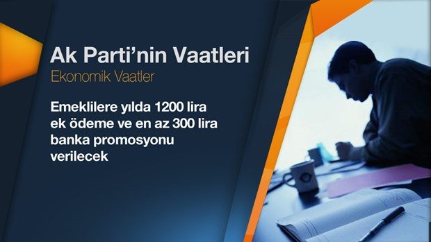 AK Parti'nin vaatleri