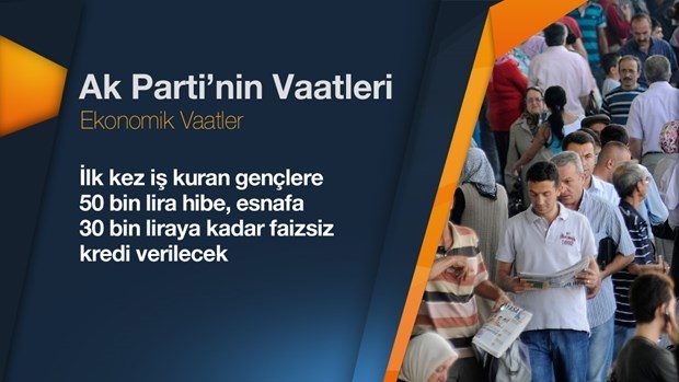 AK Parti'nin vaatleri