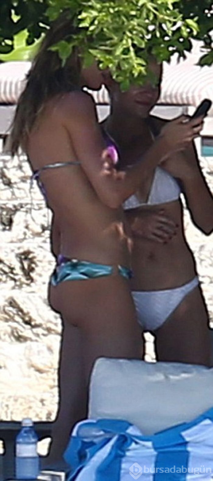 Gisele estetik sonrası paparazzilere yakalandı