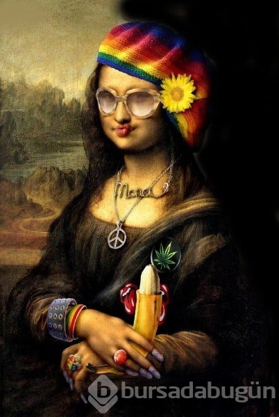 Mona Lisa'yı hiç böyle görmediniz!