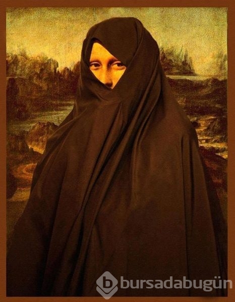 Mona Lisa'yı hiç böyle görmediniz!