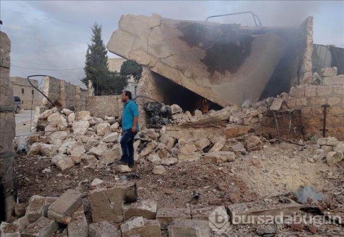 Rus uçaklarından Han Toman beldesine 'fosfor bombalı'' saldırı