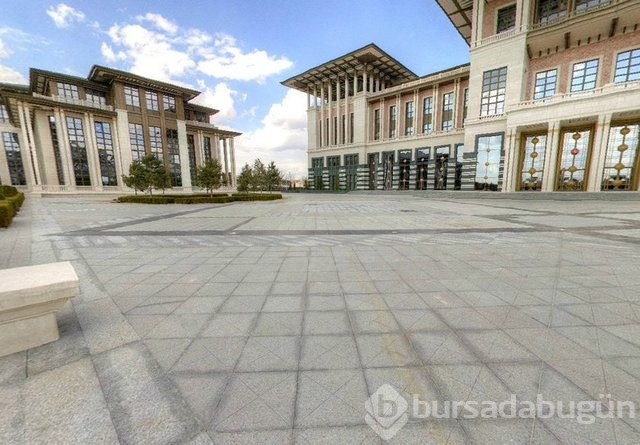 İşte Cumhurbaşkanlığı Sarayı'nın içi