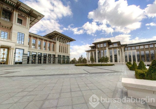 İşte Cumhurbaşkanlığı Sarayı'nın içi