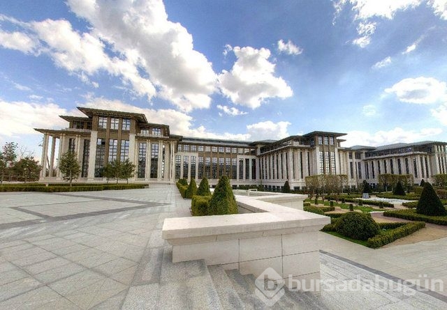 İşte Cumhurbaşkanlığı Sarayı'nın içi