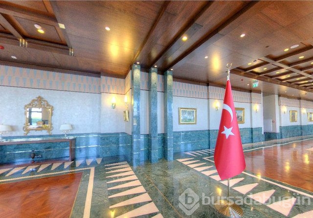 İşte Cumhurbaşkanlığı Sarayı'nın içi