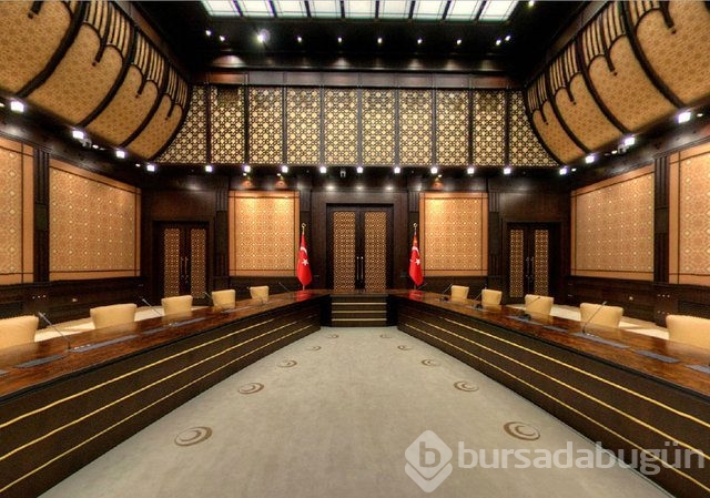 İşte Cumhurbaşkanlığı Sarayı'nın içi