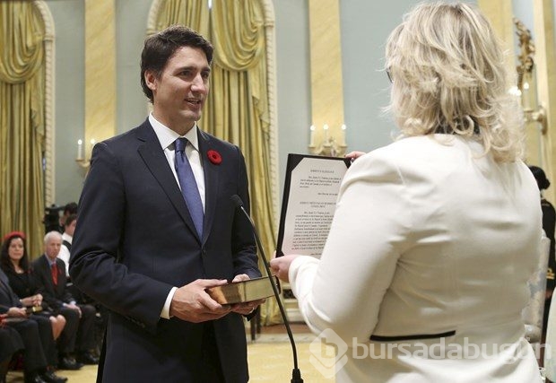 Kanada Başbakanı Justin Trudeau yemin etti